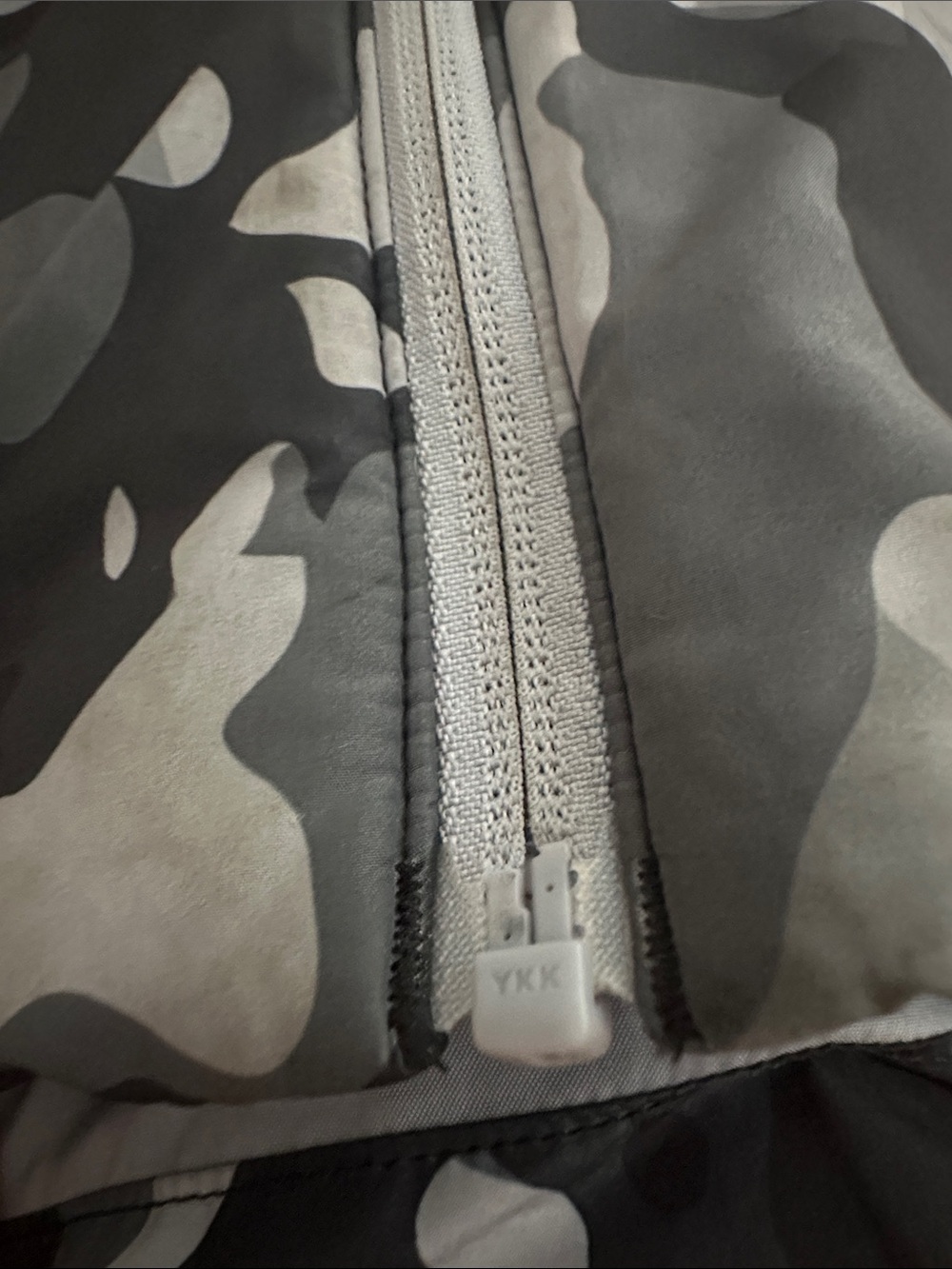 Adidas Puffer Zip Up Hoodie Jacket Size XL camouflage - Picture 7 of 8